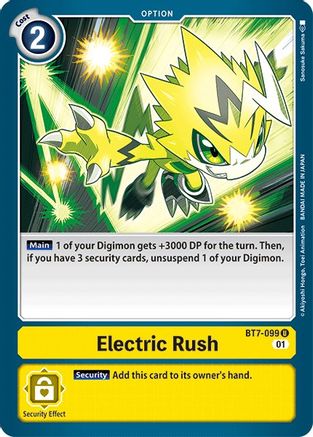 Electric Rush [BT7-099] [Next Adventure] - Trinity Hobby