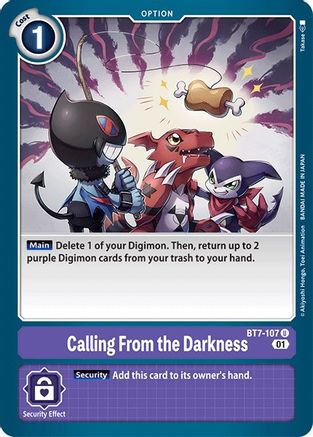 Calling From the Darkness [BT7-107] [Next Adventure] - Trinity Hobby