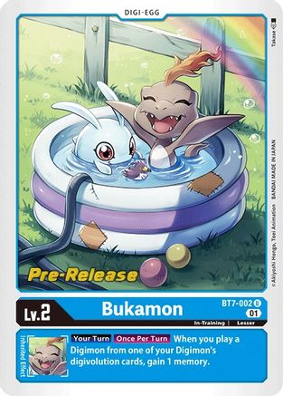 Bukamon [BT7-002] [Next Adventure Pre-Release Cards] - Trinity Hobby