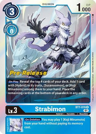 Strabimon [BT7-019] [Next Adventure Pre-Release Cards] - Trinity Hobby