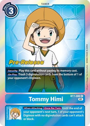 Tommy Himi [BT7-086] [Next Adventure Pre-Release Cards] - Trinity Hobby