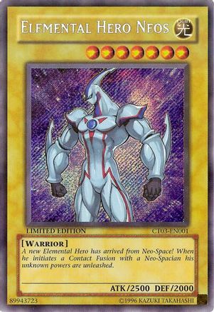 Elemental HERO Neos [CT03-EN001] Secret Rare - Trinity Hobby