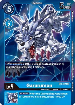 Garurumon [BT5-024] (Event Pack 2) [Battle of Omni] - Trinity Hobby