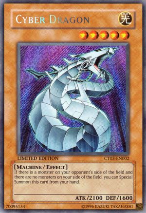 Cyber Dragon [CT03-EN002] Secret Rare - Trinity Hobby