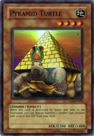 Pyramid Turtle [CP02-EN004] Super Rare - Trinity Hobby