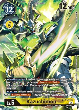 Kazuchimon [BT7-041] (Art alternatif) [Prochaine aventure] 