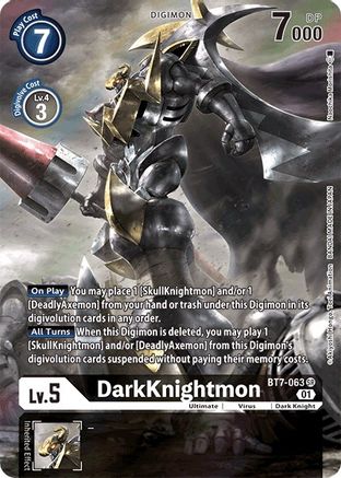 DarkKnightmon (Alternate Art) (BT7-063) - [Next Adventure] Foil - Trinity Hobby