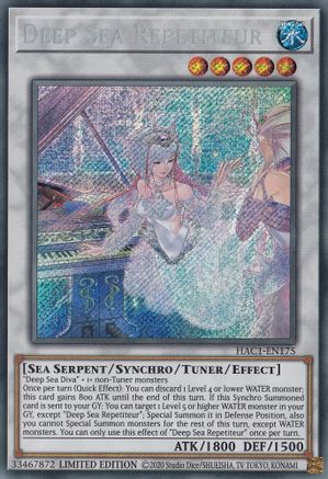 Deep Sea Repetiteur [HAC1-EN175] Secret Rare - Trinity Hobby