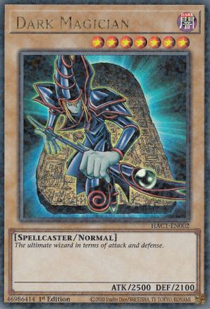 Dark Magician (Duel Terminal) [HAC1-EN002] Parallel Rare - Trinity Hobby