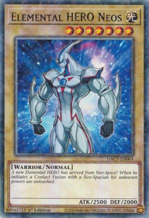 Elemental HERO Neos (Duel Terminal) [HAC1-EN004] Parallel Rare - Trinity Hobby