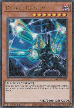 Barrel Dragon (Duel Terminal) [HAC1-EN006] Parallel Rare - Trinity Hobby