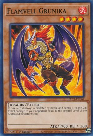 Flamvell Grunika [HAC1-EN067] Common - Trinity Hobby