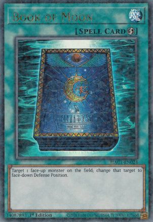 Book of Moon (Duel Terminal) [HAC1-EN024] Parallel Rare - Trinity Hobby