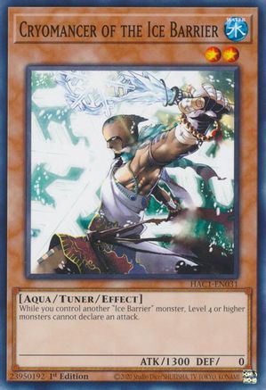 Cryomancer of the Ice Barrier [HAC1-EN031] Common - Trinity Hobby