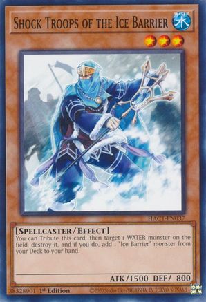 Shock Troops of the Ice Barrier [HAC1-EN037] Common - Trinity Hobby