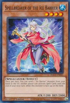 Spellbreaker of the Ice Barrier [HAC1-EN041] Common - Trinity Hobby