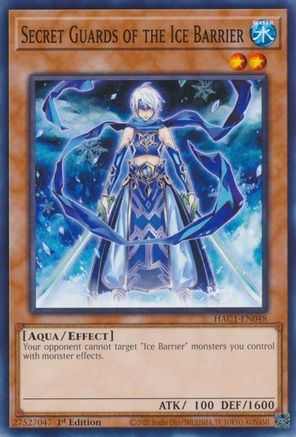 Secret Guards of the Ice Barrier [HAC1-EN048] Common - Trinity Hobby
