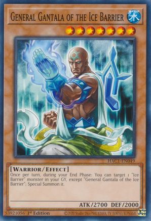 General Gantala of the Ice Barrier [HAC1-EN049] Common - Trinity Hobby