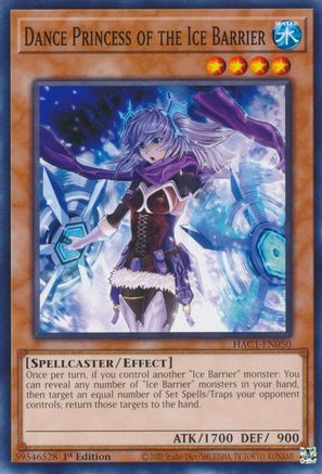 Dance Princess of the Ice Barrier [HAC1-EN050] Common - Trinity Hobby