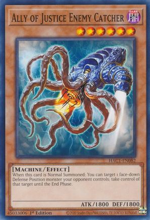 Ally of Justice Enemy Catcher [HAC1-EN082] Common - Trinity Hobby