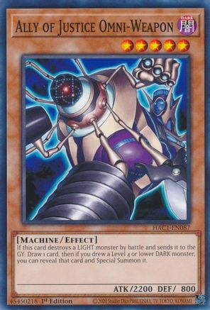 Ally of Justice Omni-Weapon [HAC1-EN087] Common - Trinity Hobby