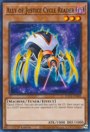 Ally of Justice Cycle Reader [HAC1-EN089] Common - Trinity Hobby