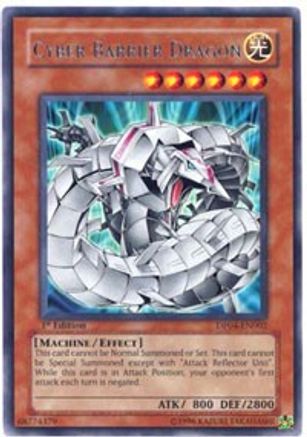 Cyber Barrier Dragon [DP04-EN002] Rare - Trinity Hobby