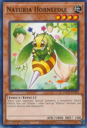 Naturia Horneedle [HAC1-EN105] Common - Trinity Hobby