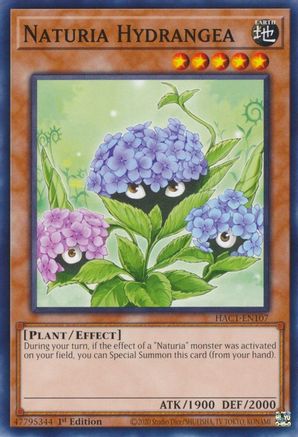Naturia Hydrangea [HAC1-EN107] Common - Trinity Hobby