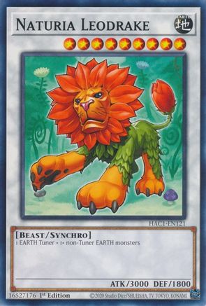 Naturia Leodrake [HAC1-EN121] Common - Trinity Hobby