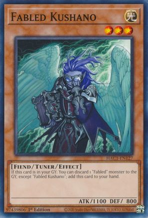 Fabled Kushano [HAC1-EN127] Common - Trinity Hobby