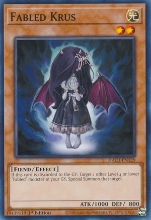 Fabled Krus [HAC1-EN129] Common - Trinity Hobby