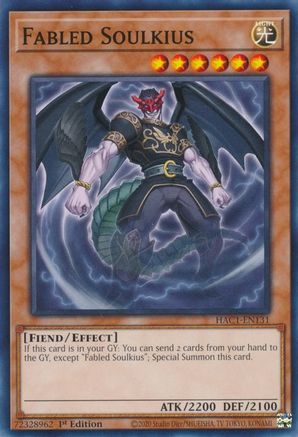 Fabled Soulkius [HAC1-EN131] Common - Trinity Hobby