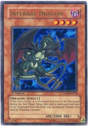 Infernal Dragon [DP04-EN010] Ultra Rare - Trinity Hobby