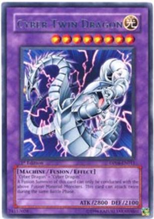 Cyber Twin Dragon [DP04-EN011] Rare - Trinity Hobby