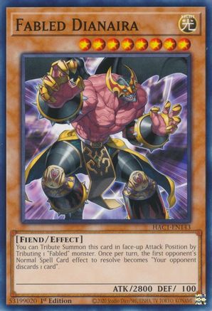 Fabled Dianaira [HAC1-EN143] Common - Trinity Hobby