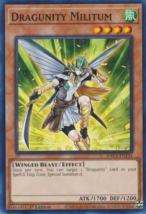 Dragunity Militum [HAC1-EN154] Common - Trinity Hobby
