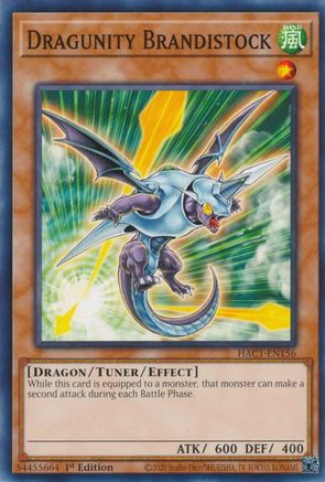 Dragunity Brandistock [HAC1-EN156] Common - Trinity Hobby