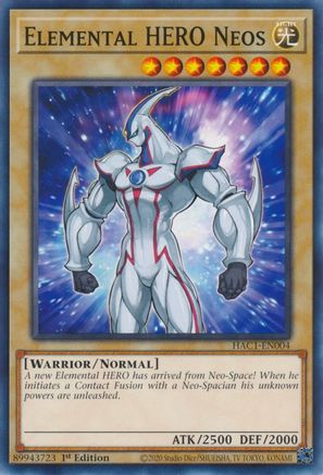 Elemental HERO Neos [HAC1-EN004] Common - Trinity Hobby