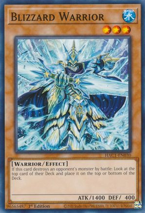 Blizzard Warrior [HAC1-EN030] Common - Trinity Hobby