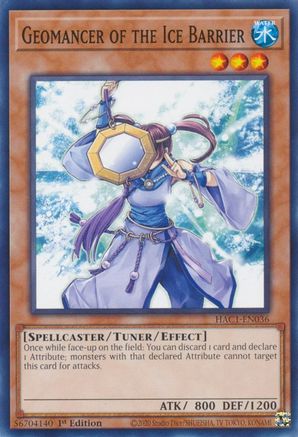 Geomancer of the Ice Barrier [HAC1-EN036] Common - Trinity Hobby
