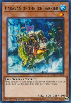 Caravan of the Ice Barrier [HAC1-EN040] Common - Trinity Hobby