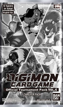 Official Tournament Pack Vol.4 - [Digimon Promotion Cards] - Trinity Hobby