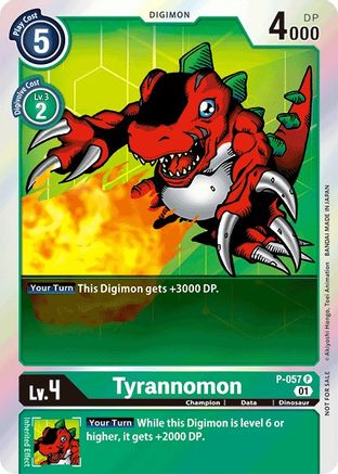 Tyrannomon [P-057] (Official Tournament Pack Vol.4) [Promotional Cards] - Trinity Hobby