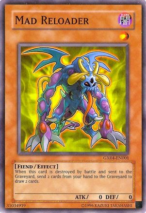 Mad Reloader (GX Tag Force 2) [GX04-EN001] Super Rare - Trinity Hobby