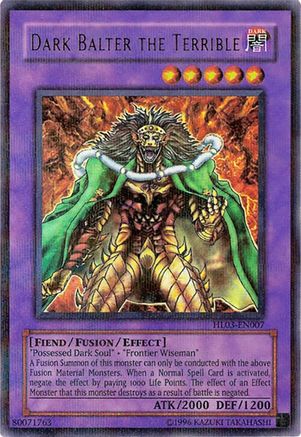 Dark Balter the Terrible [HL03-EN007] Parallel Rare - Trinity Hobby