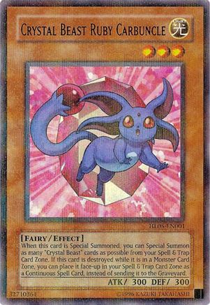 Crystal Beast Ruby Carbuncle [HL05-EN001] Parallel Rare - Trinity Hobby