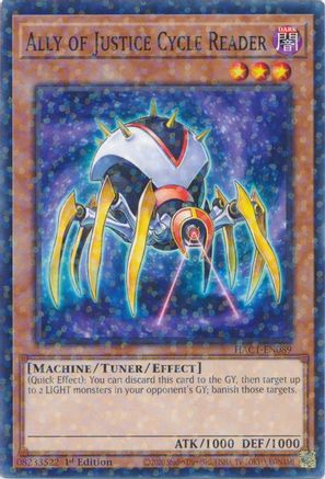 Ally of Justice Cycle Reader (Duel Terminal) [HAC1-EN089] Common - Trinity Hobby