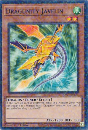 Dragunity Javelin (Duel Terminal) [HAC1-EN157] Common - Trinity Hobby