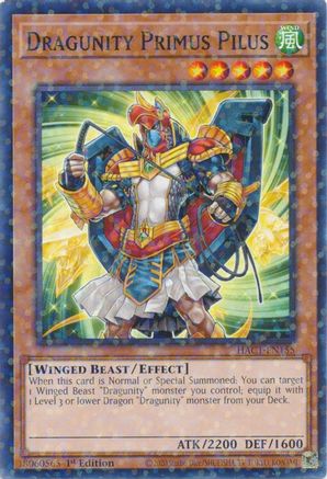 Dragunity Primus Pilus (Duel Terminal) [HAC1-EN155] Common - Trinity Hobby